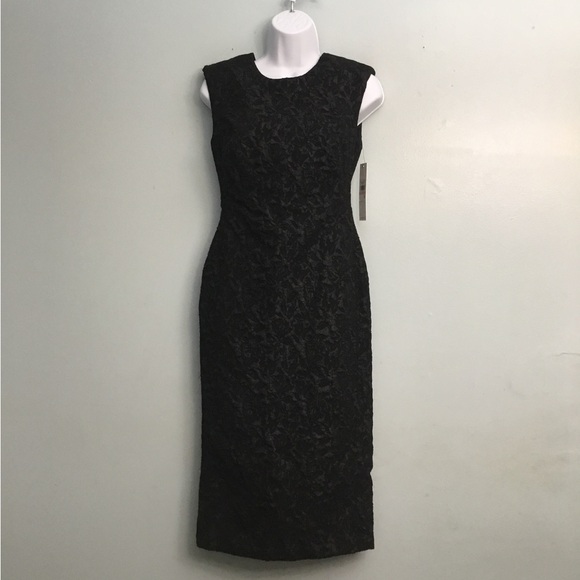 Calvin Klein Dresses & Skirts - Calvin Klein Elegant Black Sleeveless Midi Dress